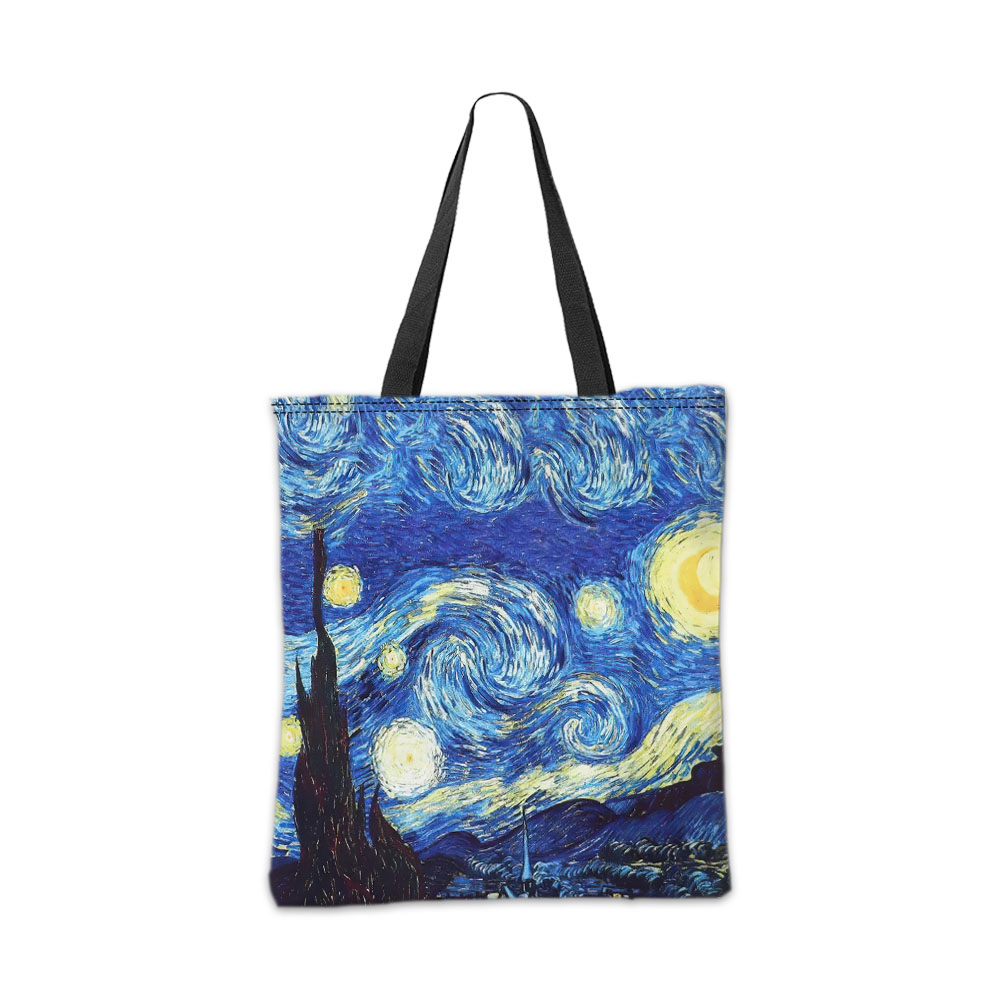 กระเป๋าโท้ทลายวานโก๊ะ กระเป๋าเ - Travel Accessories Bag บทวิจารณ์และราคา