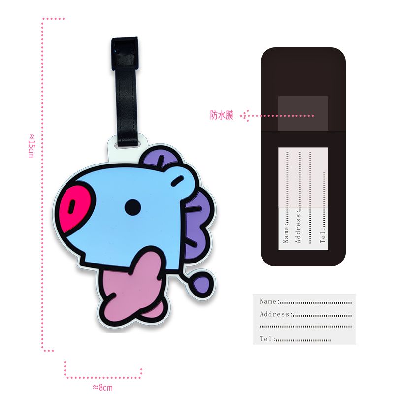 พวงกุญแจการ์ตูน BT21 น่ารัก สไ - Travel Accessories International บทวิจารณ์และราคา
