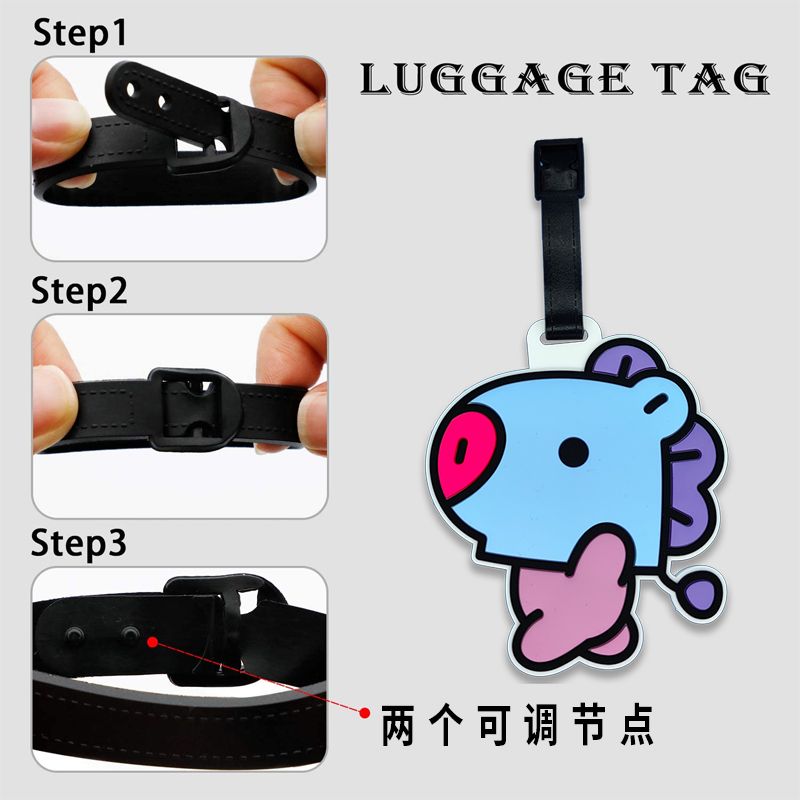 พวงกุญแจการ์ตูน BT21 น่ารัก สไ - Travel Accessories International บทวิจารณ์และราคา