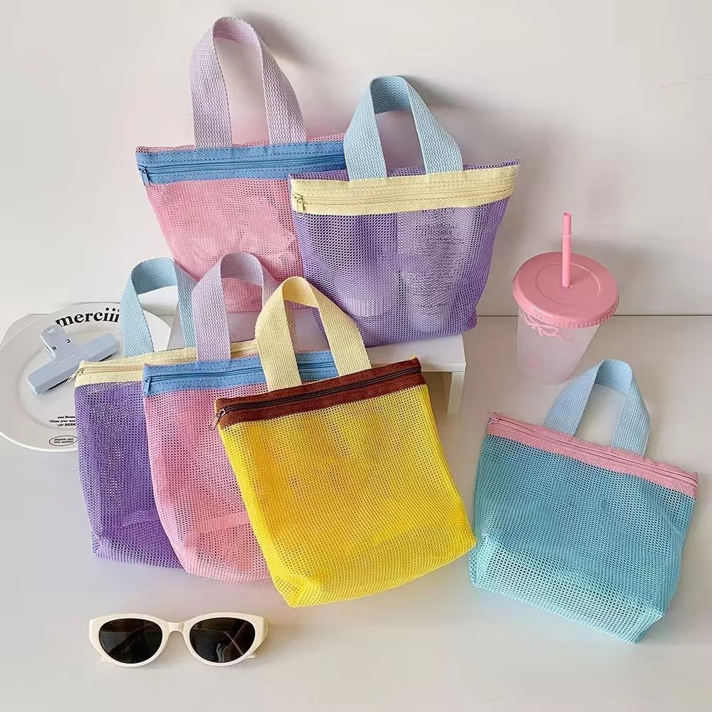 กระเป๋าใส่เครื่องสำอางแบบตาข่า - Travel Accessories Bag บทวิจารณ์และราคา