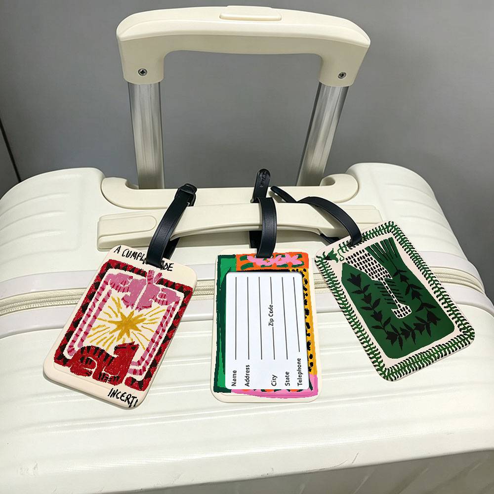 ป้ายติดกระเป๋าเดินทางลายงูเสือ - Travel Accessories Egypt บทวิจารณ์และราคา