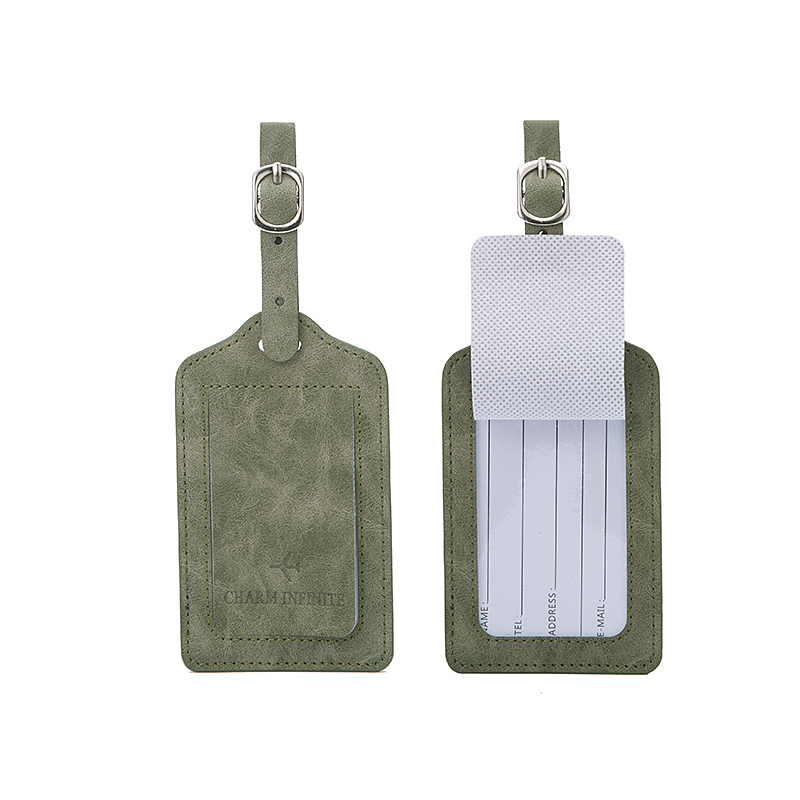 ป้ายติดกระเป๋าเดินทางหนัง PU ล - Qantas Travel Accessories บทวิจารณ์และราคา