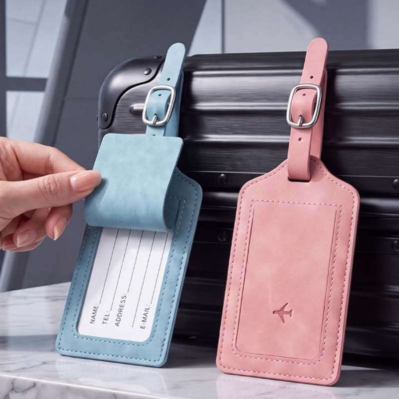 ป้ายติดกระเป๋าเดินทางหนัง PU 1 - Travel Accessories International บทวิจารณ์และราคา