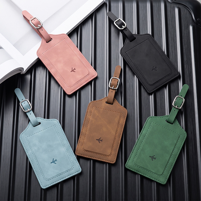ป้ายติดกระเป๋าเดินทางหนัง PU 1 - Travel Accessories International บทวิจารณ์และราคา
