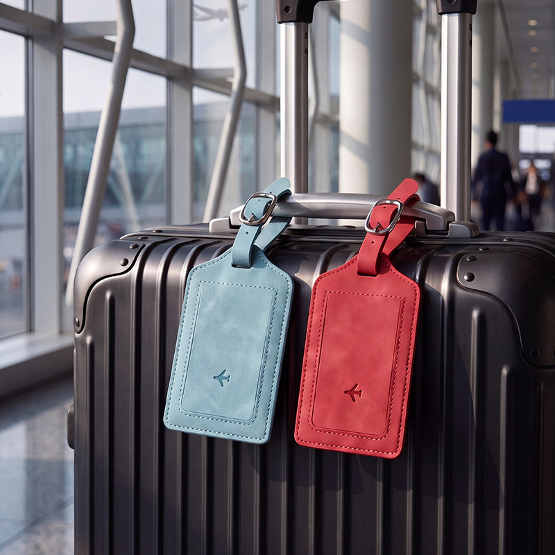 ป้ายติดกระเป๋าเดินทางหนัง PU 1 - Travel Accessories International บทวิจารณ์และราคา