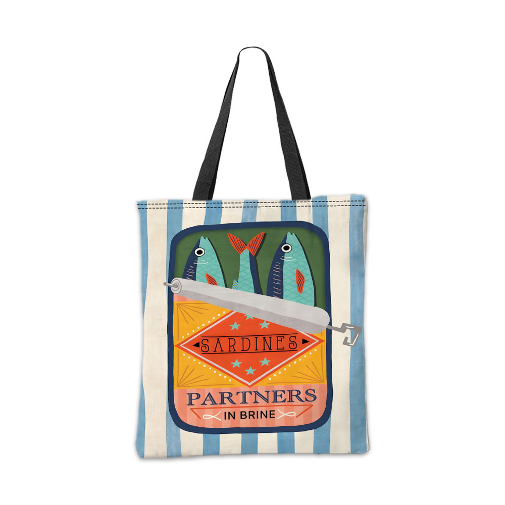 กระเป๋าถือลายกราฟิก Sardine Pa - Travel Accessories Bag บทวิจารณ์และราคา