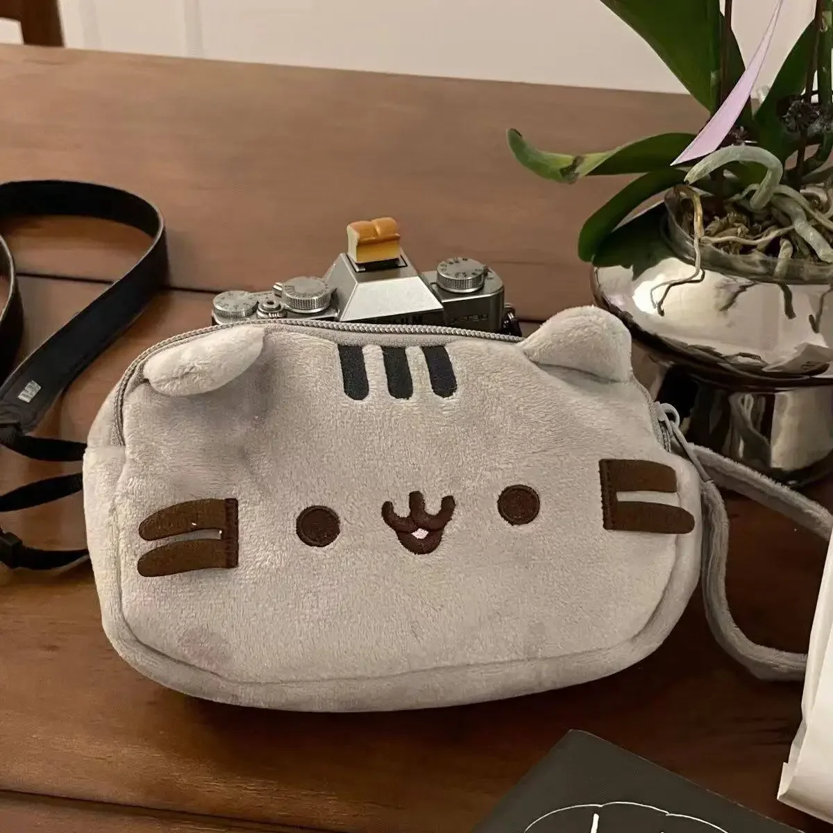 กระเป๋าดินสอพุชชีนน่ารัก ลายกา - Travel Accessories Bag บทวิจารณ์และราคา