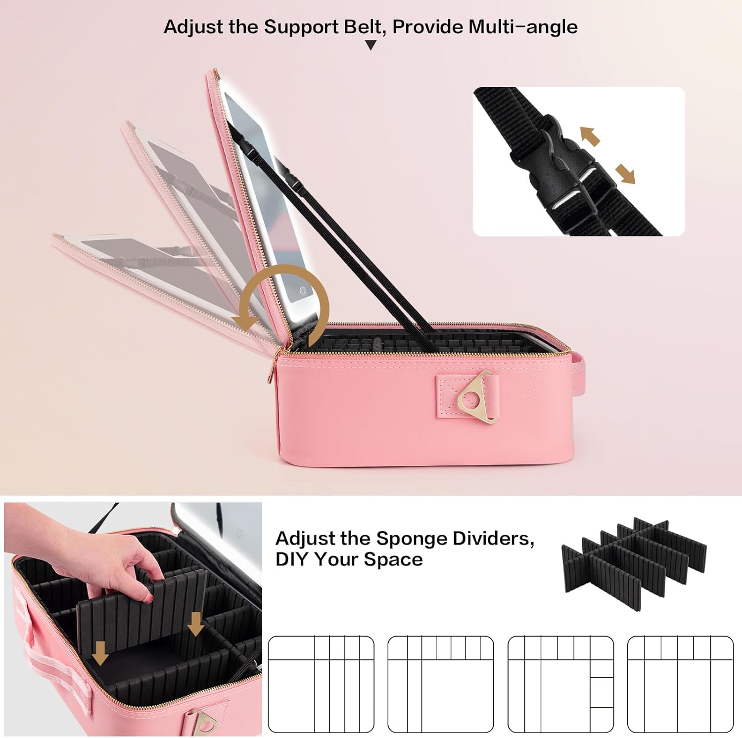 กระเป๋าเครื่องสำอางขนาดใหญ่ 15 - Travel Accessories Bag บทวิจารณ์และราคา